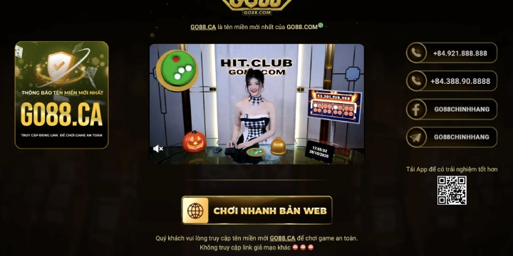 GO88 cảnh báo giả mạo